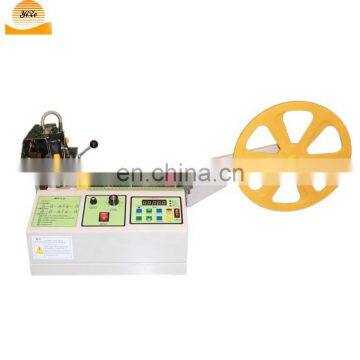 Fabric Tape Satin Ribbon Cutter RVC Roll Webbing Cutting Machine