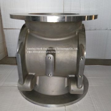 custom-made steel sand casting spare parts for pump and valve