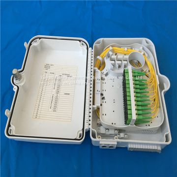 Fiber optic Distribution box 24core，Optical fiber cable distribution box