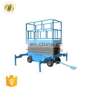 7LSJY Shandong SevenLift 10 mmini hydro scissors rising platform hydraulic tail lift