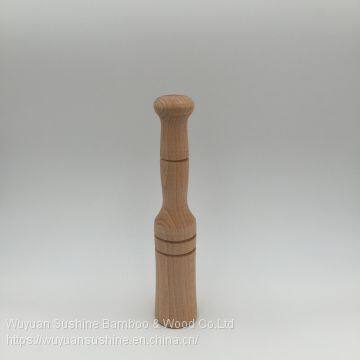 Wooden Ice Hammer & Mash Garlic Hammer,Made of Beech