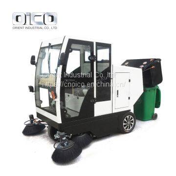 OR-M2000G Full Enclosed Self-Dumping Sweeper