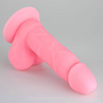 Long-lasting fragrance Silicone Dildo from KM