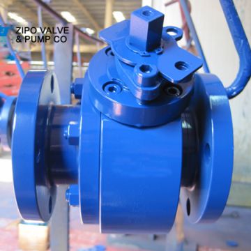 API6D soft seated forge body floating ball valve