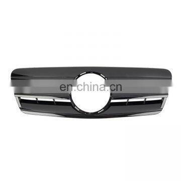 Глянцевый черный передний решетка радиатора с тремя лопастями 98 - 02 для Mercedes Benz CLK Class W208 в стиле AMG photo-2