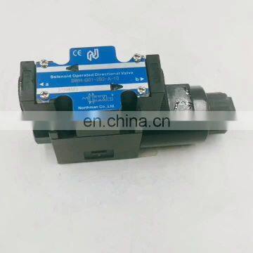 Trade assurance Northman solenoid operate directional valve SWH-G01-2B2-1-10 SWH-G02-C2-D24-20 Solenoid valve