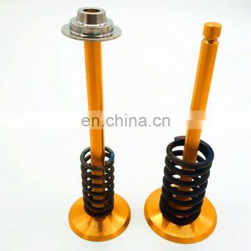 1FZ 1FZFE 4.5L I6 Black Nitride Flat Face Engine Valve For Intake Exhaust Valve Guides STD Landcruiser Toyota 4400 RPM photo-3