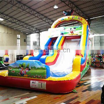 Outdoor Playground Mouse Park Inflatable Pool Slide For Kids Amusement Park photo-3