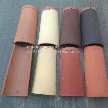 Lightweight Spanishred Clay Roof Tile For Houses Roof Tiles