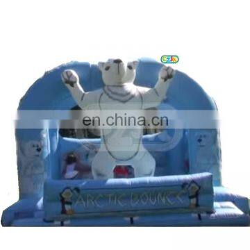 polar bear jumper inflatable bouncer jumping bouncy castle bounce house