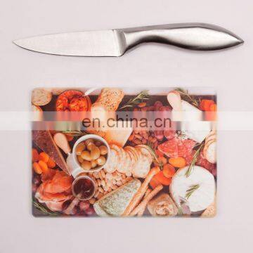 Low Price Cutting Board Glass Heat Resistance Glass Cutting Board Used to Cut Fruits and Vegetables