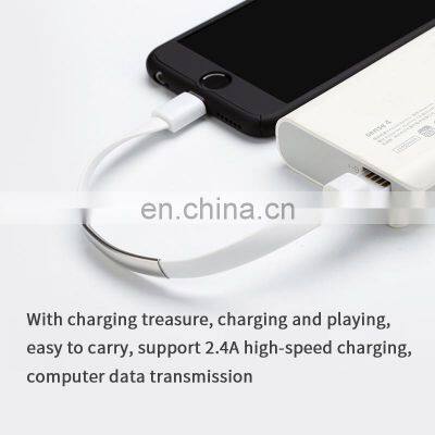 2020 New Product Bracelet Data Cable Wholesale Fast Charger Micro USB Data Cable Mobile Phone Charging Data Line Bracelet Cable photo-2