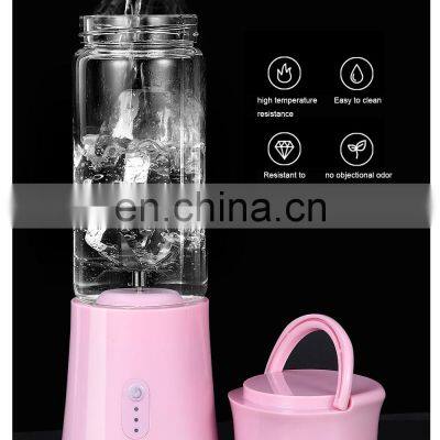 Горячее предложение! Мини-блендер объемом 340 мл, портативный, заряжаемый по USB photo-3