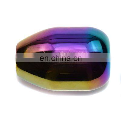 Free Shipping!New Universal ALUMINUM CHROME 5 Speed Gear Shift Knob