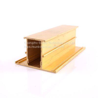 Customized Design Extruded Decorative Brass Brass Window Frame photo-3