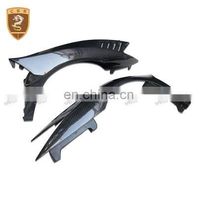 Cheapest Price Glossy Carbon Fiber Lp700 Mansori Style Front Fenders Trim