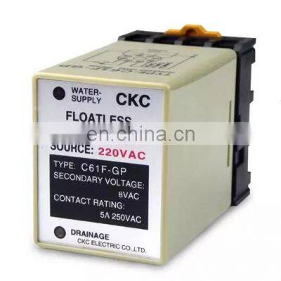 C61F-GP Floating Level Switch / relay with socket 220VAC 110VAC,12VDC  C61F - GP Water Level Controller / pump automatic switch