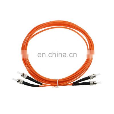 unionfiber OEM/ODM ffth fiber optic ST Duplex Multi mode 50/125 62.5/125 optical fiber patch cord sc/upc-st/upc