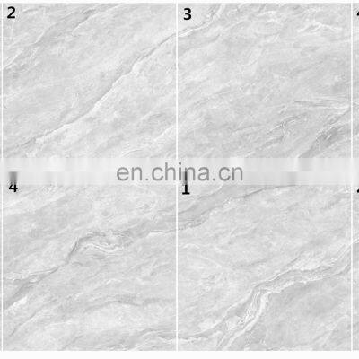 Infinite Continuous Pattern Elegant Grey Marble Thin Tiles, Marble Tiles For Wall and Floors JM88383D photo-2