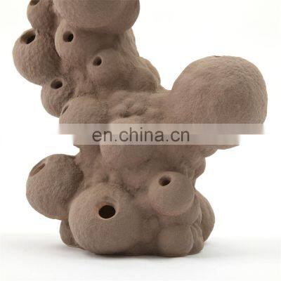 Handmade Hollow Out Art Table Design Home Ceramic Decor Accessories photo-5