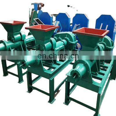 55mm extruder shape charcoal extruder machine