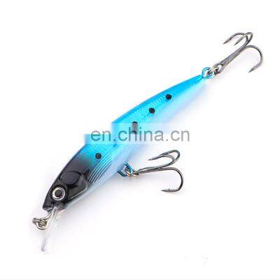 6 Colors 9cm 7.4g Hot Sale Hard Plastic Fishing Bait Floating Minnow for Freshwater Saltwater photo-4