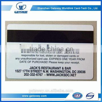 Best Selling PVC Printing Card/High Quality Pvc Magnetic Card