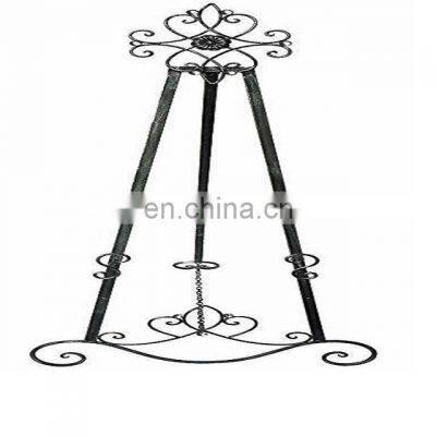 black easel stand