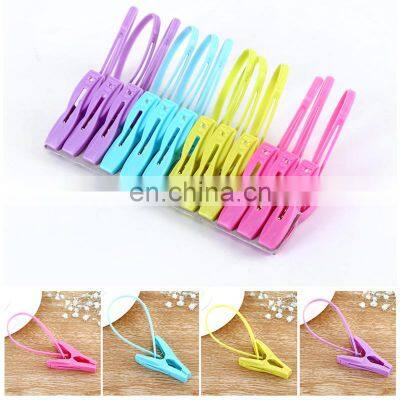 Wholesale Clothesline Windproof Hanger Hanging Plastic Clip for Small Clothes Drying Peg photo-4
