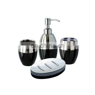 Black Bathroom Accessories Stainless Steel  Bathroom Sets Different Colors Household Hotel Bathroom Accessories Set