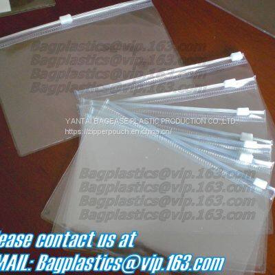 Bagease Waterproof Document Bag,Shining Stars Transparent PVC File Folder Document Filing Bag Cosmetic Makeup Bags photo-5