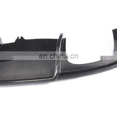 Carbon Fiber Diffuser For Audi A4 S4 B9 KB Style Rear Bumper Diffuser Wet Carbon Fiber Rear Lip for Audi A4 S4 B9 2017 2018 2019 photo-3
