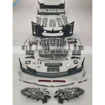 Suitable for toyota alphard 2015-2018 upgrade turning 2021 SC front face and led headlights and modellista kit