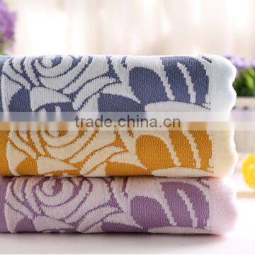Best Quality Beautiful Design Jacquard Fabric Egyptian Cotton Terry Towel From China Manufactory photo-4