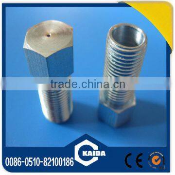 Hex head hollow bolt