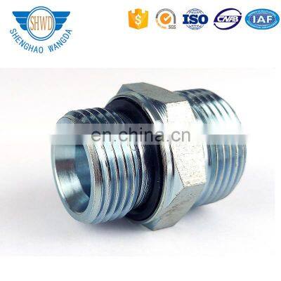 Hydraulic Pipe Fitting 1CM/1DM-WD Metric Male Double Hex Nipple