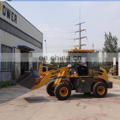 4wd 1.2ton Front Shovel Wheel Loader ZL12F photo-5