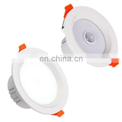 Hotel Home Light Human Sensor Down Light Indoor 5W Pir Motion Sensor Down Lights