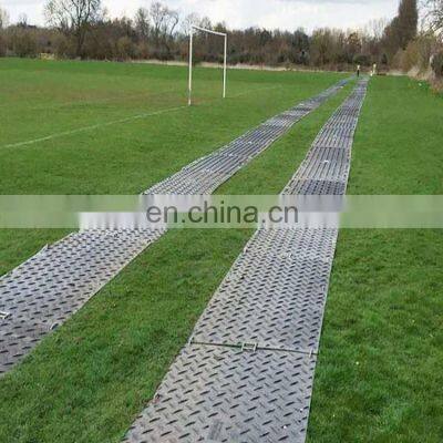 plastic pavement 4x8 ft ground protection mats uhmwpe sheets plastic sheet 19 mm