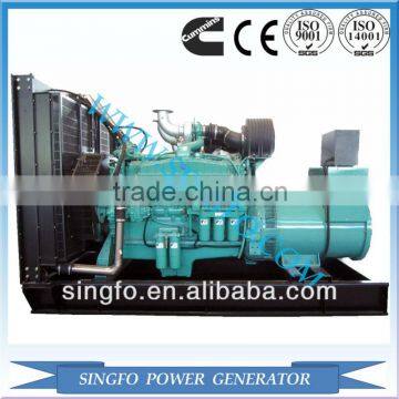 BUILDING USE SINGFO 160KW/200KVA OPEN TYPE DIESEL GENERATOR