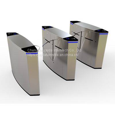 Flap Barrier Gate Pedestrian Turnstile/ Flap Turnstile Access Control System/ Optical Flap Turnstile photo-3