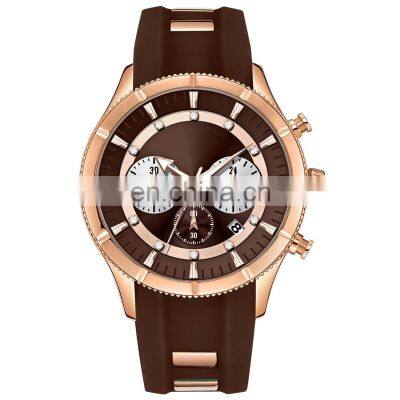 Luxury diamond lady watch with watch 10atm