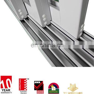 Hot Sale Frameless Double Glazed Door Aluminum Interior Noiseless Sliding Door With High Quality