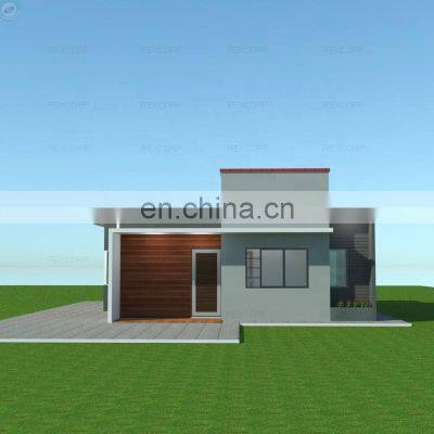 Modern Lightweight Concrete Wall Prefab Concrete House Villa 3 Bedroom Prefab House Home Fast Built photo-2