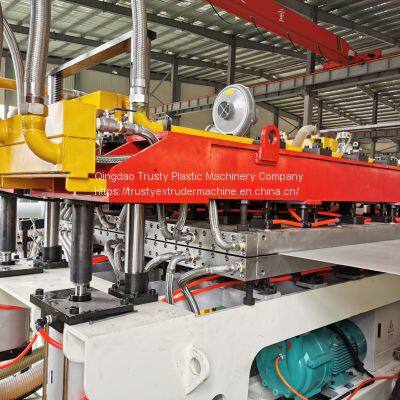 PP/PE /PC Plastic Hollow Plate/Board/Sheet Extruder Machine Production Line photo-5