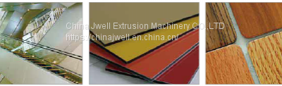 High Speed Aluminum Plastic Composite Panel Extrusion Line photo-2