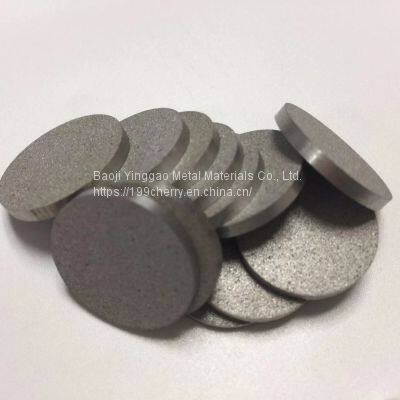 Porous 0.5 Micron SS316L stainless steel filter discs photo-4