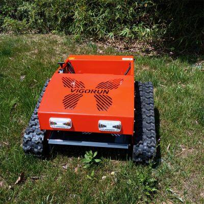 Remote Control Lawn Mower (VTC550-90) Remote Operated Wheel Lawn Cutter Machine China Manufacturer, Factory Direct Sales Radio Controlled Lawn Mower Robot photo-2