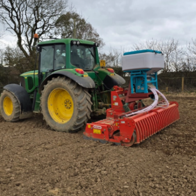 350L Seed Drill for Cover Crops and Grass Seeds photo-2