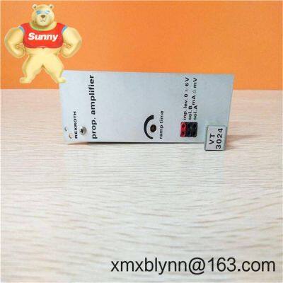 Bosch Rexroth VT3024 High-Precision Proportional Amplifier for Demanding Hydraulic Control photo-3